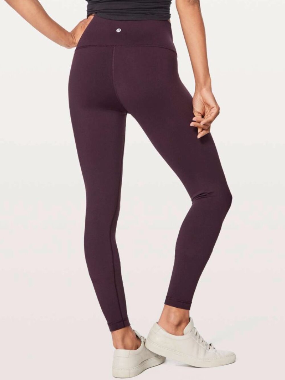 Lululemon Wunder Under Hi-Rise Tight (Full-On Luon 28") W5AM9S Black Cherry - 2